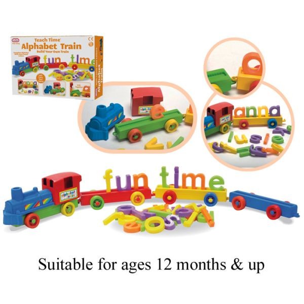 Abc Train Set Med  by AtoZ Toys