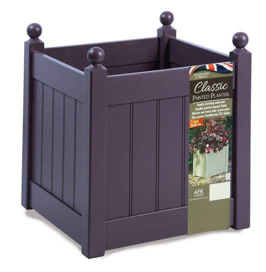 AFK Large Classic Painted Planter - Lavender