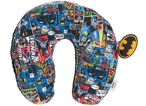 32cm Dc Batman Pattern U-Neck Travel Pillow