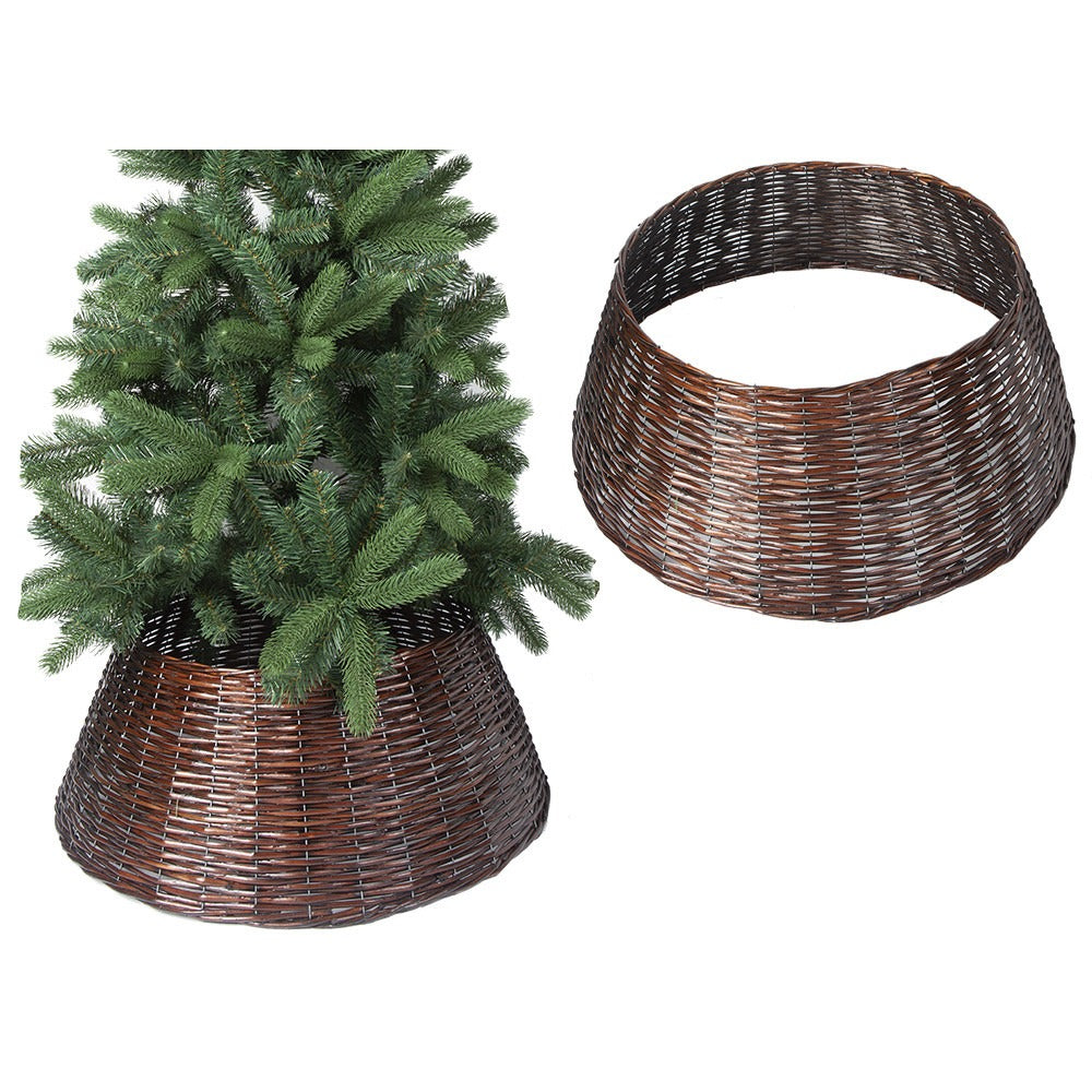 Brown Willow Christmas Tree Skirt ( 70cm x 28cm)