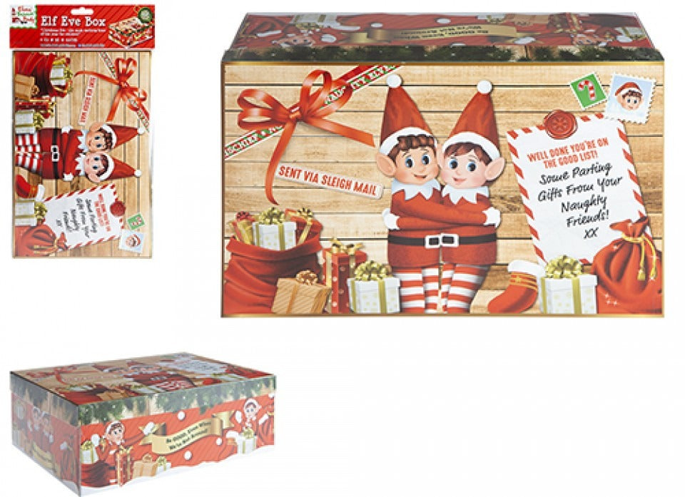 Small Christmas Eve Elf Box