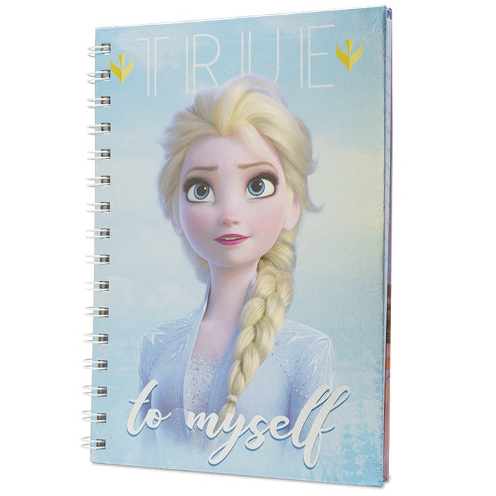 Frozen 2 Sisters A5 Metallic Notebook