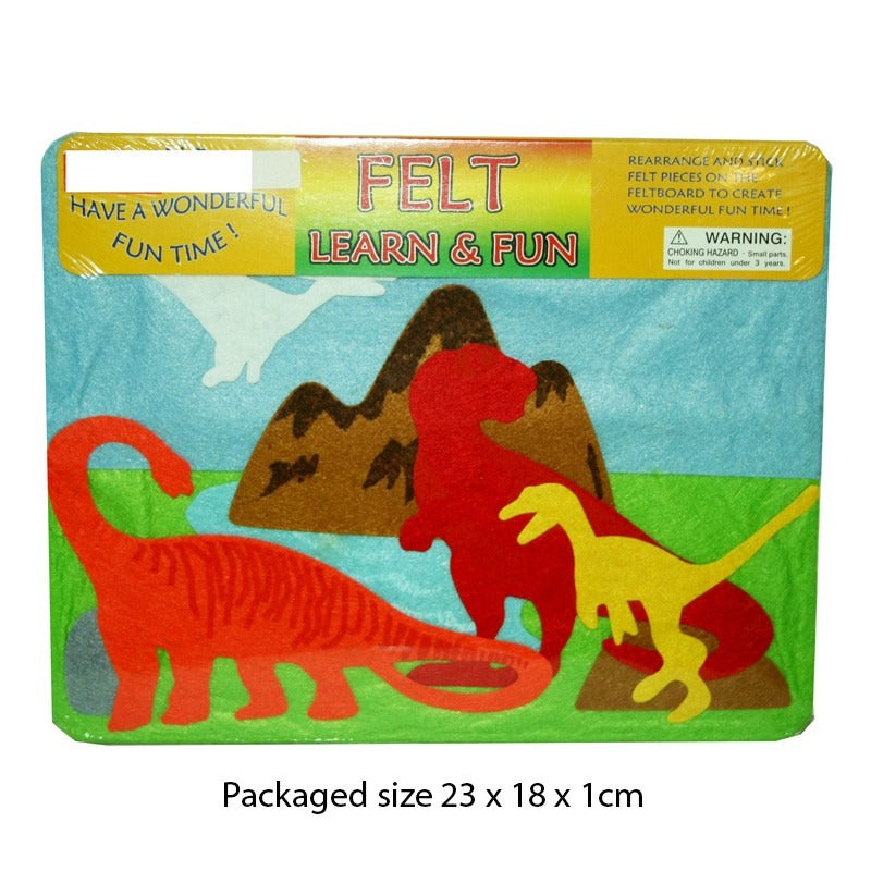 Felt Dinosaur Puzzle