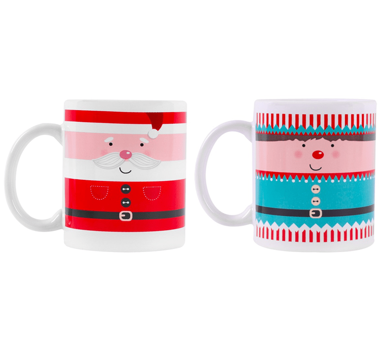 Santa/Elf Mug (Assorted)