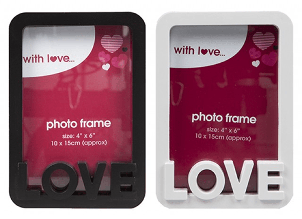 Love Photo Frame 4x6"