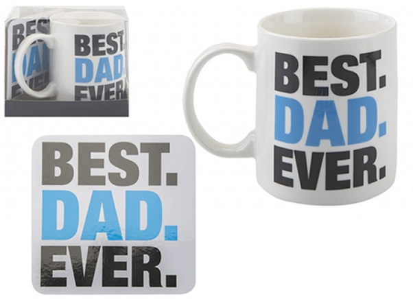 Dad Mug &amp; Coaster Set