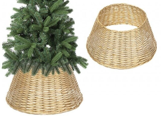 Gold Willow Christmas Tree Skirt (57cm x 28cm)