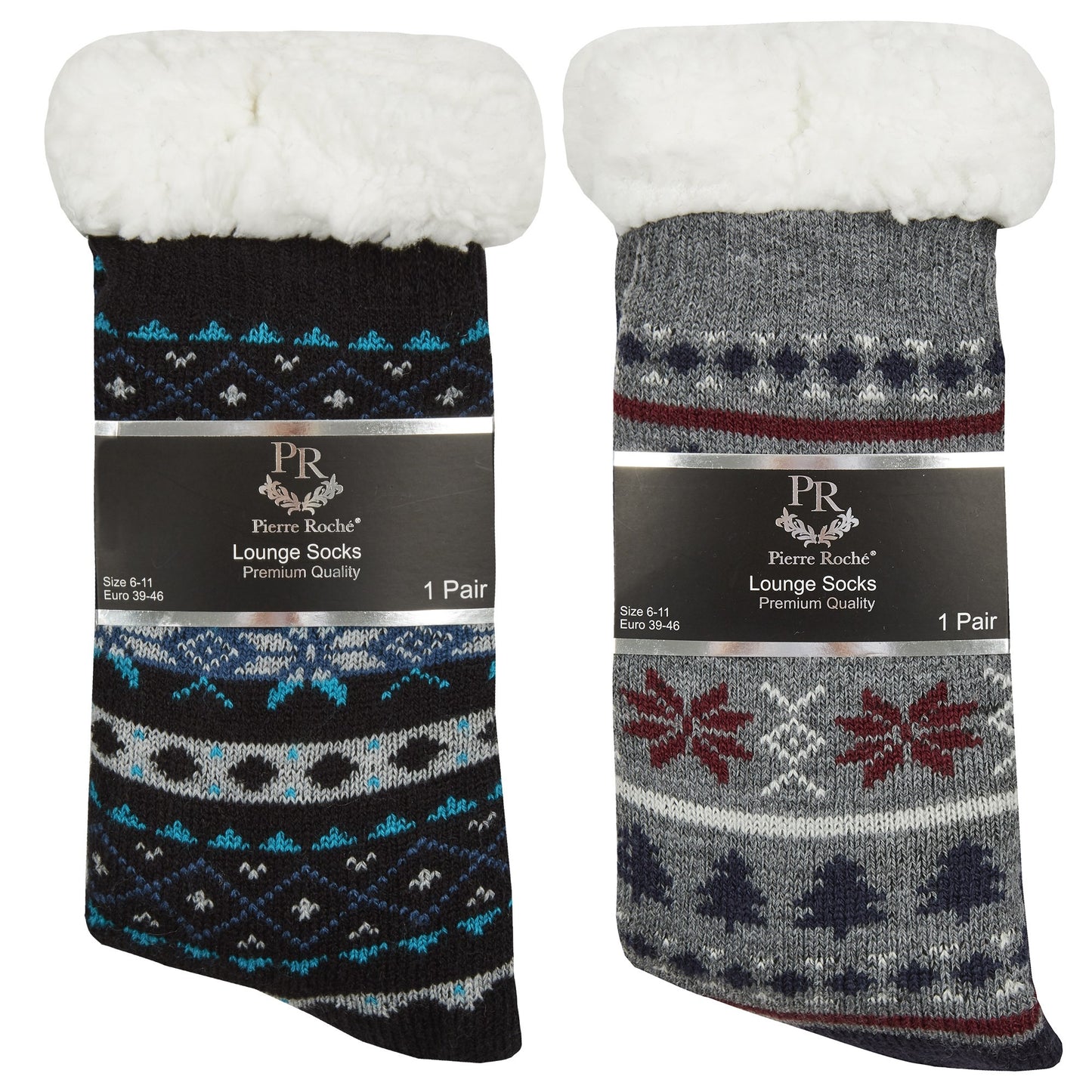 Mens Fairisle Lounge Sock