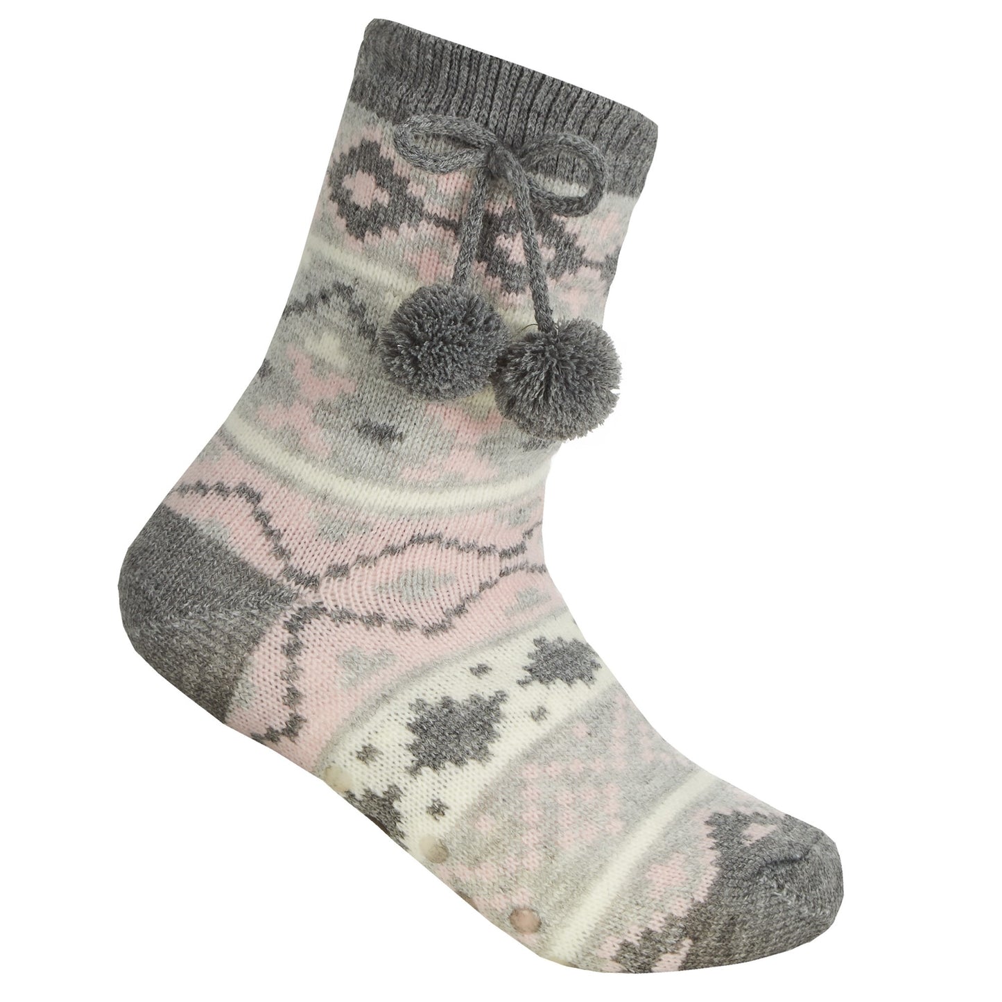 Girls Fairisle Lounge Sock