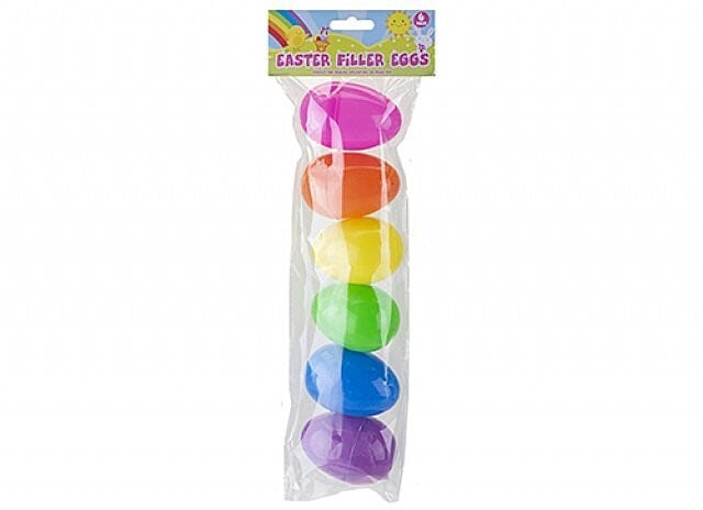 5cm x 8cm Easter Filler Eggs (Pack of 6)