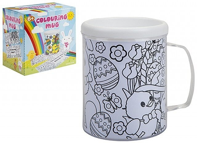 Colour-Your-Own Springtime Cup