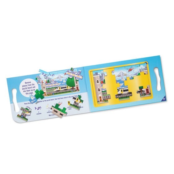 Take Along Vehicle Magnetic Puzzle