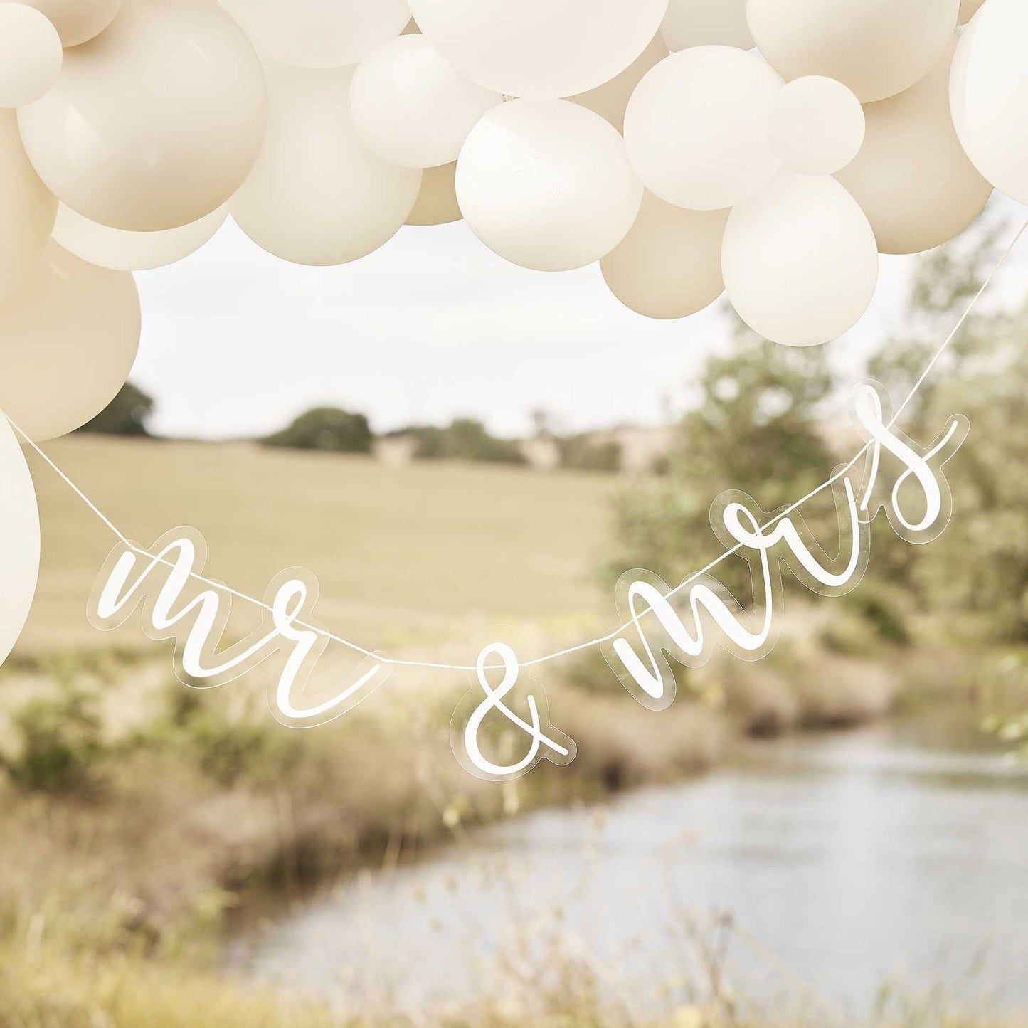 Acrylic Mr &amp; Mrs Bunting