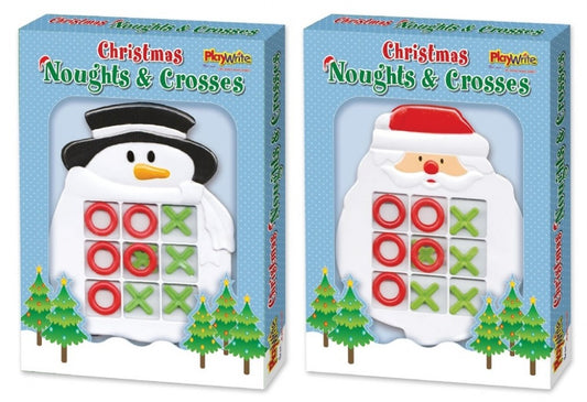 Christmas Noughts &amp; Crosses Game (Assorted)