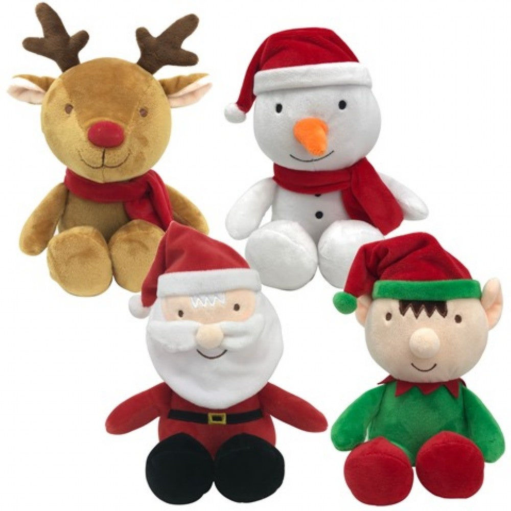 20cm Christmas Cuddlies Plush (Assorted)