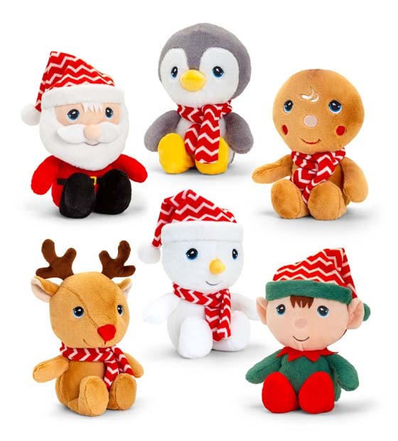 20cm Keeleco Christmas Beanie Pal (Assorted)