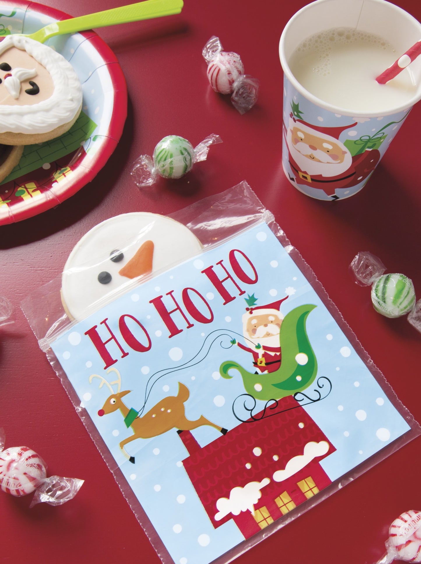 Zip Top Christmas Treat Bags