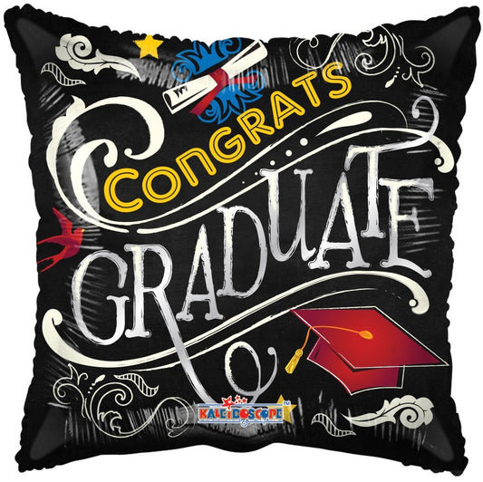 18\&quot; Grad Blackboard Balloon