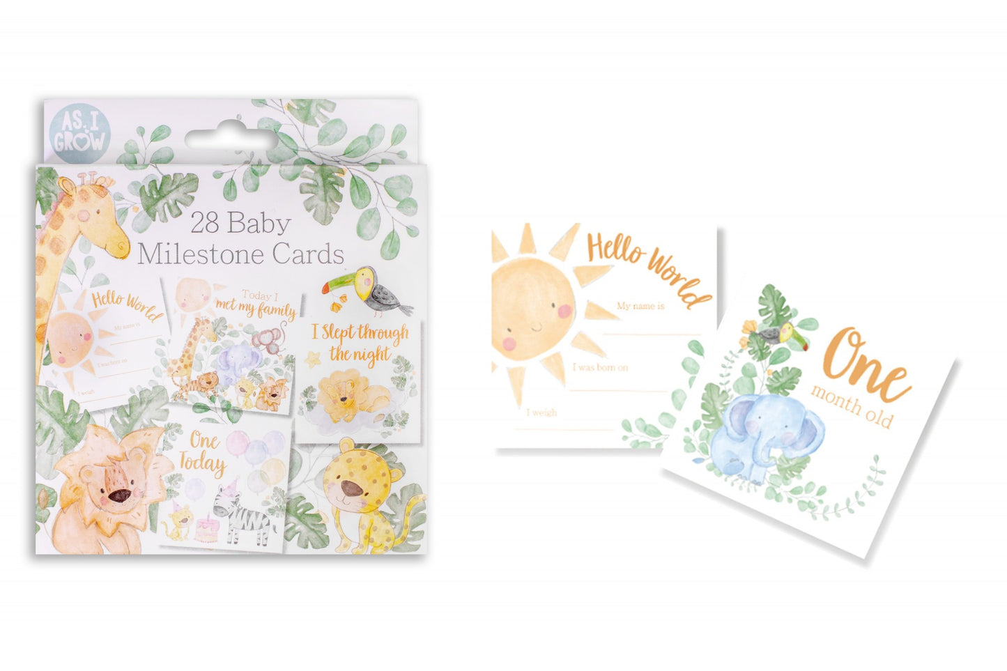 28 Baby Milestone Moment Cards