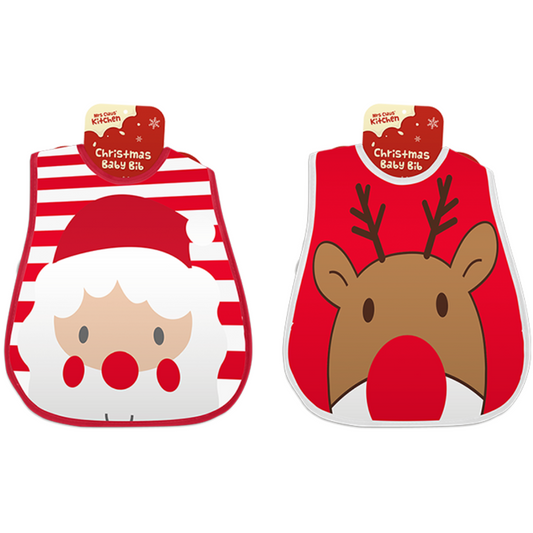 Baby Christmas Bib (Assorted)