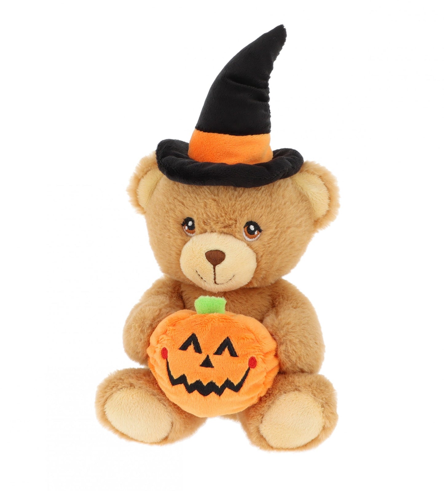 Keeleco Bear with Witch Hat &amp; Pumpkin (15cm)