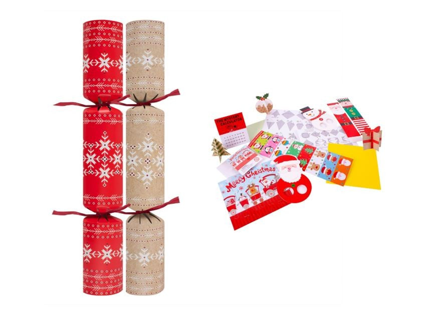 Eco Snowflake Crackers (Pack of 50)