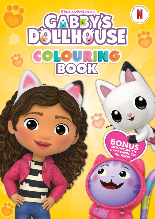 Gabbys Dollhouse Colouring Book