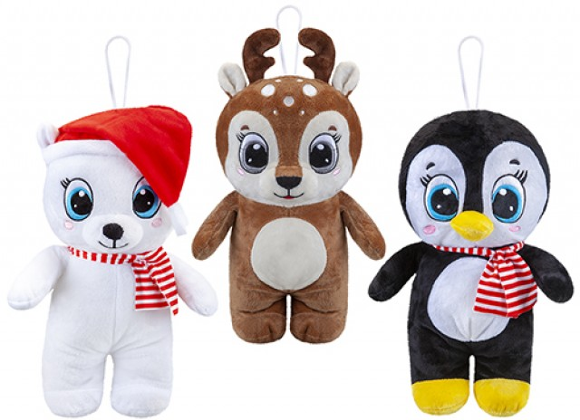 Christmas Soft Toys 36cm (Assorted)