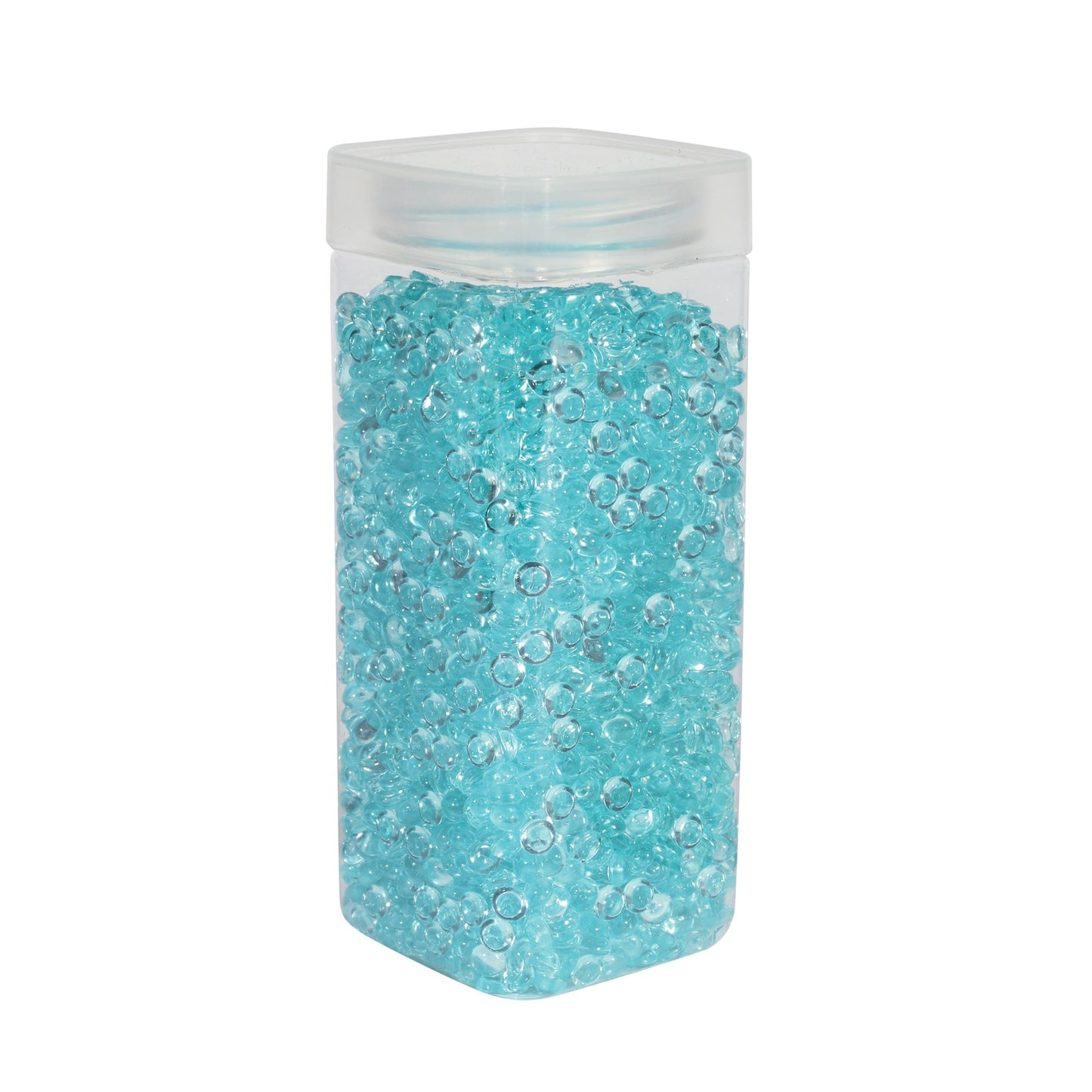 7mm Plastic Turquoise Beads (330gr)