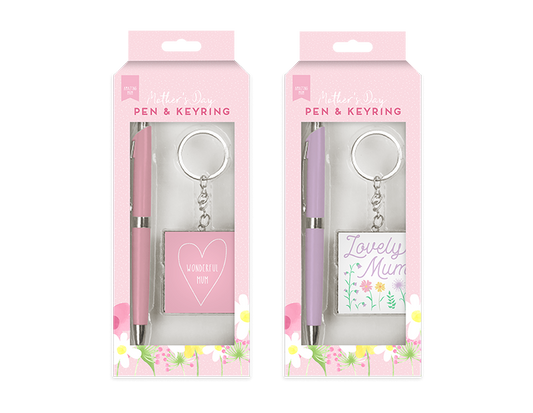 Mother\&#039;s Day Pen &amp; Keychain Gift Set