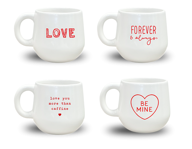 Valentines Day Love Ceramic Mug (400ml)