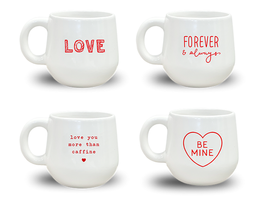 Valentines Day Love Ceramic Mug (400ml)