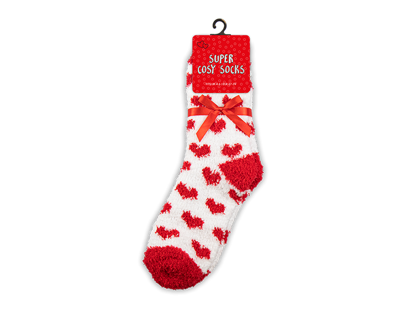 Valentines Ladies Cosy Socks