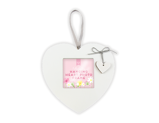 Mothers Day Hanging Heart Photo Frame (15cm)