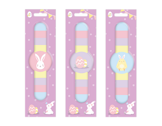 Easter LED Flashing Snap Band (Assorted)