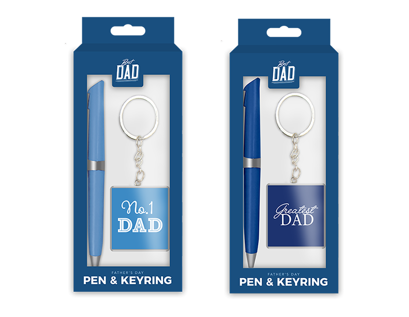 Fathers Day Pen &amp; Keychain Gift Set