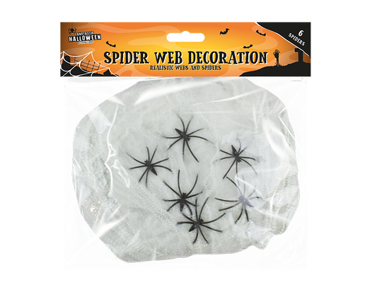 Halloween Spider Web Decoration