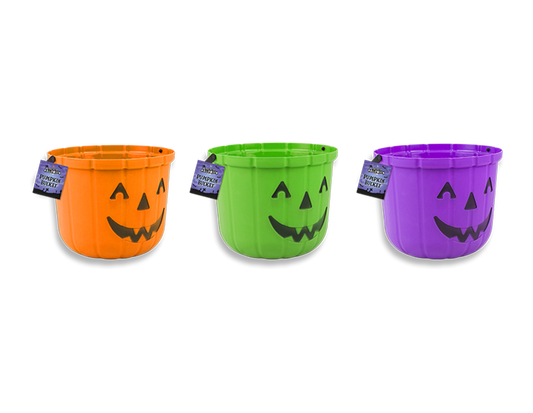 Halloween Pumpkin Bucket (Assorted)