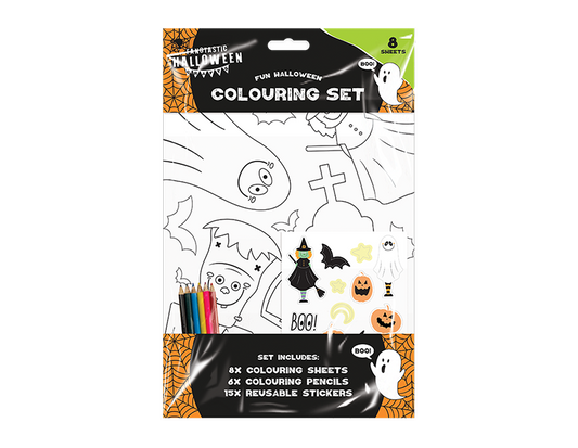 Halloween Colouring Set