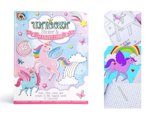 Unicorn Activity and Sticker Set