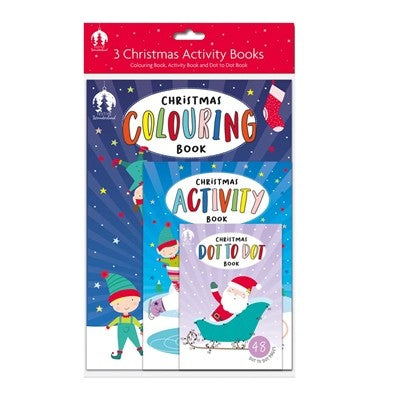 Christmas Activity Books (3 Pack)