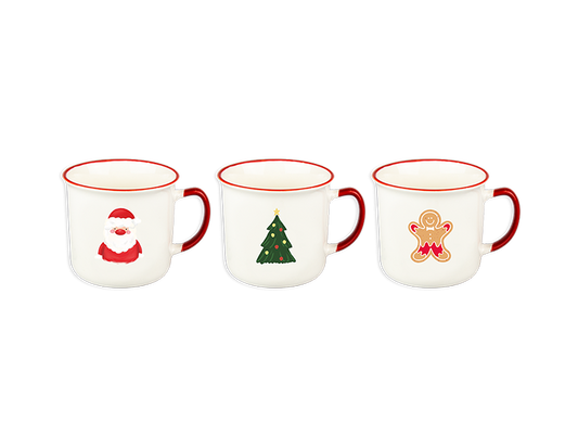 Christmas Stoneware Mug (300ml)