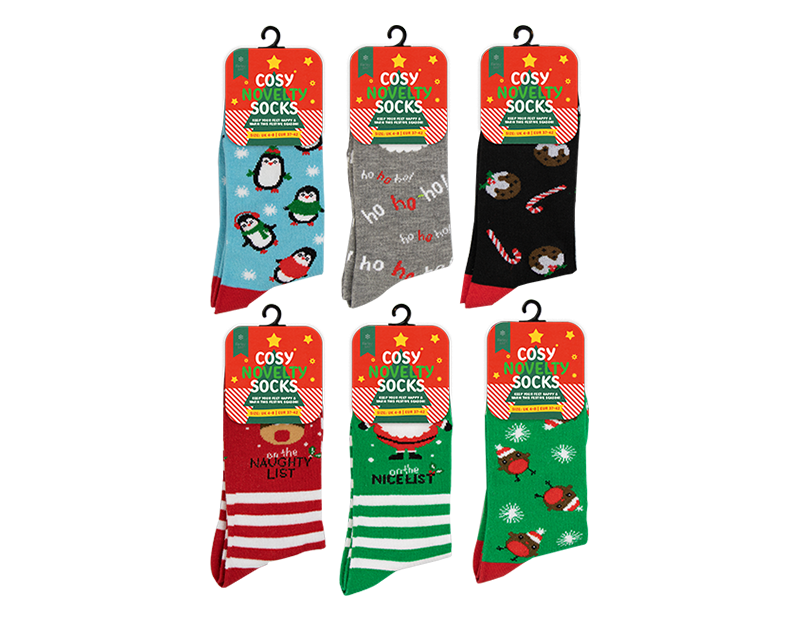 Ladies Novelty Christmas Socks