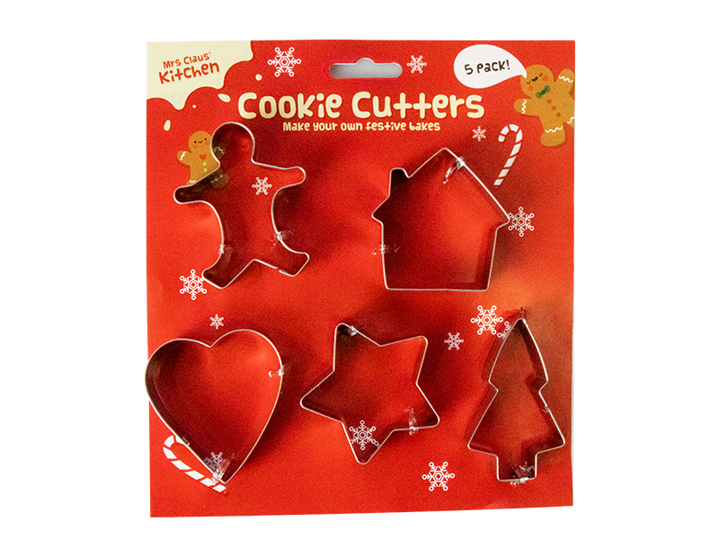 Christmas Cookie Cutters (5 Pack)