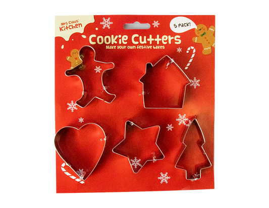 Christmas Cookie Cutters (5 Pack)