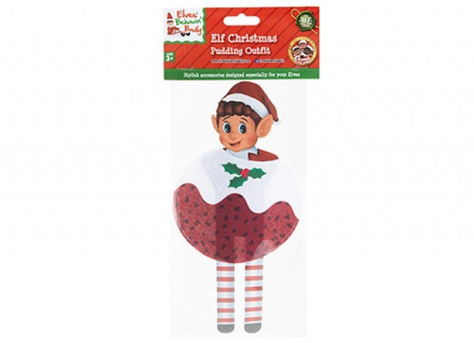 Naughty Elf Christmas Pudding Costume