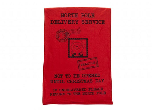 Jumbo Red Felt Christmas Sack (60cm x 90cm)