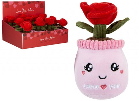 Softlings Pot Love Rose (18cm)