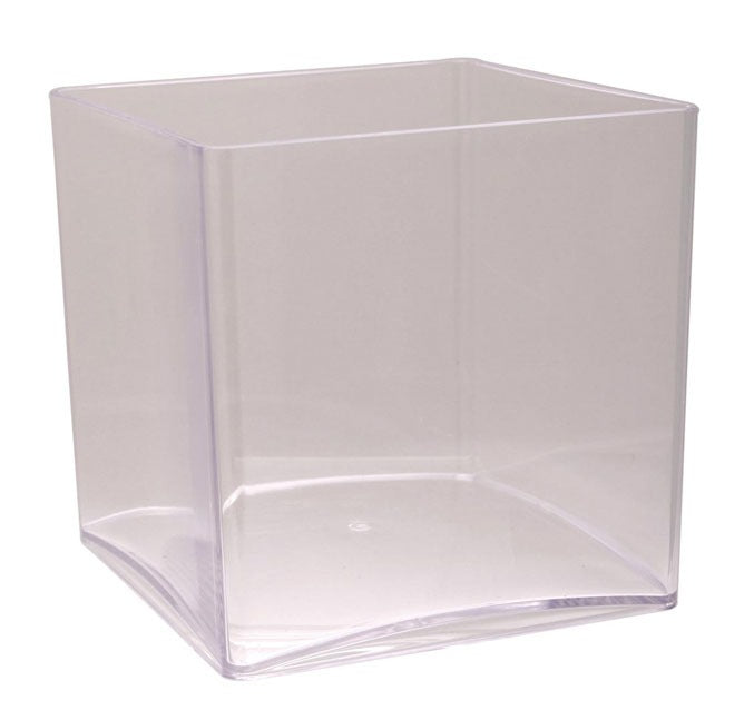 Acrylic Cube Vase 10cm