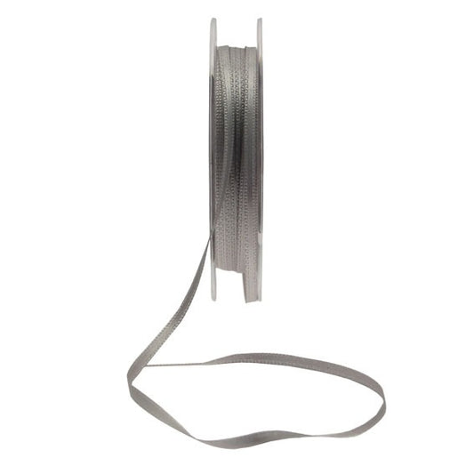 3mm Silver Satin Ribbon